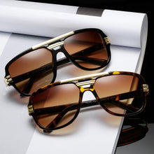 Load image into Gallery viewer, Brand Design Men Sunglasses Vintage Male Square Sun Glasses  Sunglass UV400 Shades Eyewear gafas de sol