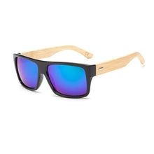 Load image into Gallery viewer, Brand Design Retro Classic Square Bamboo Sunglasses For Women Men Unisex Wooden UV400 Sun Glasses Oculos De Sol Shades