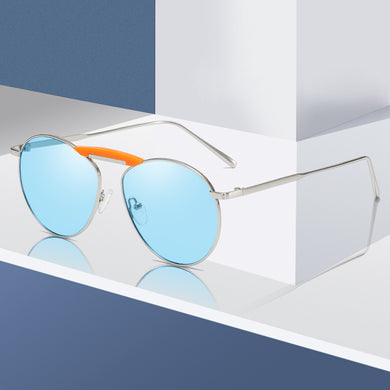 Brand Design Sunglasses Men Women Metal Sun glasses Vintage  Sunglass UV400 Shades Eyewear Oculos de sol