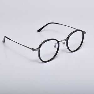 Brand Design Gentle Yeti Optical Eyeglasses Frames Round Titanium Myopia Reading Prescription Glasses Men Women With Case
