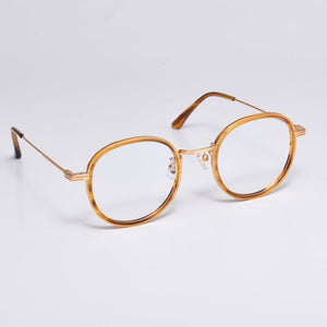 Brand Design Gentle Yeti Optical Eyeglasses Frames Round Titanium Myopia Reading Prescription Glasses Men Women With Case