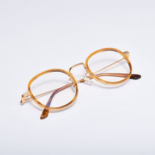 Load image into Gallery viewer, Brand Design Gentle Yeti Optical Eyeglasses Frames Round Titanium Myopia Reading Prescription Glasses Men Women With Case