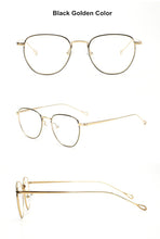Load image into Gallery viewer, Brand Design  Retro Oval Titanium Glasses Frame Myopia  Women Prescription Men Eyeglasses Optical Reading Gafas