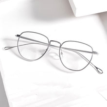 Load image into Gallery viewer, Brand Design  Retro Oval Titanium Glasses Frame Myopia  Women Prescription Men Eyeglasses Optical Reading Gafas