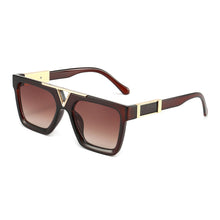 Load image into Gallery viewer, Brand Design  Elegant Square Women Men Sunglasses Vintage Male Ladies Driving Travel Cool UV400 Sun Glasses De Sol