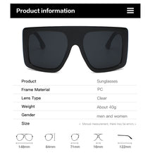 Load image into Gallery viewer, Brand Design  Oversized Frame Sunglasses For Women Retro Classic Ladies Sexy Travel Driving UV400 Sun Glasses 2023