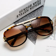 Load image into Gallery viewer, Brand Design Men Sunglasses Vintage Male Square Sun Glasses  Gradient Sunglass UV400 Shades gafas de sol hombre