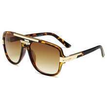Load image into Gallery viewer, Brand Design Men Sunglasses Vintage Male Square Sun Glasses  Gradient Sunglass UV400 Shades gafas de sol hombre