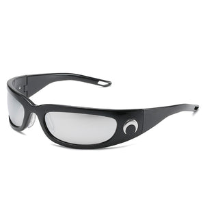 Brand Design Moon Sunglasses For Women Men Retro  Male Ladies Outdoor Sports Driving Travel Sun Glasses Eyewear