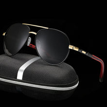 Load image into Gallery viewer, Brand Design Polarized Sunglasses Classic Men Metal Driving Sun Glasses Male Coating Sunglass UV400 Shades gafas de sol