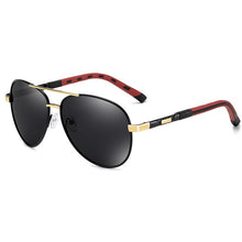 Load image into Gallery viewer, Brand Design Polarized Sunglasses Classic Men Metal Driving Sun Glasses Male Coating Sunglass UV400 Shades gafas de sol