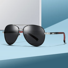 Load image into Gallery viewer, Brand Design Polarized Sunglasses Classic Men Metal Driving Sun Glasses Male Coating Sunglass UV400 Shades gafas de sol