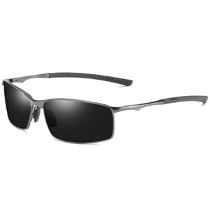 Brand Design Polarized Sunglasses Metal Frame Square Sunglass Men Driving Sun glasses UV400 Shades Eyewear gafas de sol hombre