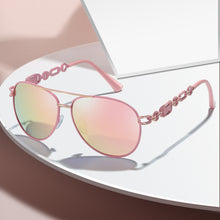 Load image into Gallery viewer, Brand Design Polarized Sunglasses Vintage Metal Hollow Women Driving Sun Glasses UV400 Sunglass Shades Eyewear Oculos de sol