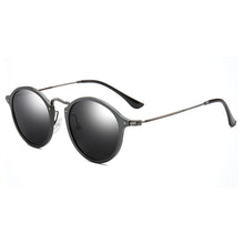 Load image into Gallery viewer, Brand Design Retro Oval Sunglasses Men Polarized Aluminium Magnesium Alloy Vintage Unisex Driving Sun Glasses Resin Male Glasses