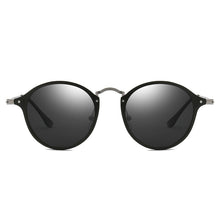 Load image into Gallery viewer, Brand Design Retro Oval Sunglasses Men Polarized Aluminium Magnesium Alloy Vintage Unisex Driving Sun Glasses Resin Male Glasses