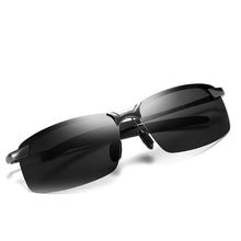 Load image into Gallery viewer, Brand Design Rimless Polarized Sunglasses Man Square Glasses Men Driving Sun glasses Vintage Sunglass UV400 Shades Oculos de sol