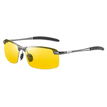 Load image into Gallery viewer, Brand Design Rimless Polarized Sunglasses Man Square Glasses Men Driving Sun glasses Vintage Sunglass UV400 Shades Oculos de sol
