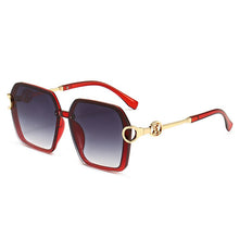 Load image into Gallery viewer, Brand Design Square Big Frame Sunglasses For Women Men Classic Retro Unisex Mirror UV400 Sun Glasses Shades Eyeglasses