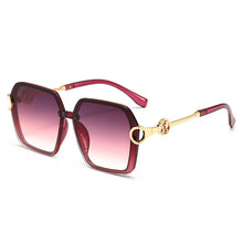 Load image into Gallery viewer, Brand Design Square Big Frame Sunglasses For Women Men Classic Retro Unisex Mirror UV400 Sun Glasses Shades Eyeglasses