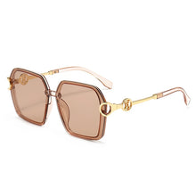 Load image into Gallery viewer, Brand Design Square Big Frame Sunglasses For Women Men Classic Retro Unisex Mirror UV400 Sun Glasses Shades Eyeglasses