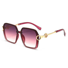 Load image into Gallery viewer, Brand Design Square Big Frame Sunglasses For Women Men Classic Retro Unisex Mirror UV400 Sun Glasses Shades Eyeglasses