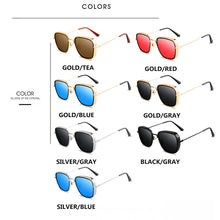 Load image into Gallery viewer, Brand Design Steam Punk Men Sunglasses Gafas De Sol Male Driving Metal Sun Glasses Fishing Travel Eyewear