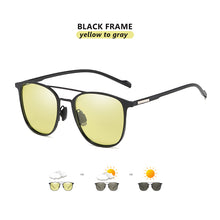 Load image into Gallery viewer, Brand Design Ultralight Square Photochromic Sunglasses for Men Polarized Women Driving Glasses Day Night Vision zonnebril heren