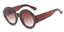 Carica l&#39;immagine nel visualizzatore di Gallery, Occhiali da sole da donna di design di marca cerchio cornice rotonda da uomo 2023 nero verde rosso lente sfumata UV400 verde rosa marrone 