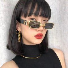 Load image into Gallery viewer, Brand Design Women Men Sunglasses Korean Fashion Retro European Sun glasses Cool Male  Same Style Personality UV400 Oculos de