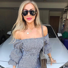 Load image into Gallery viewer, Brand Design Women Men Sunglasses Oversized Frame Leather Sun Glasses Man Hip Hop High Huality Male Female 2150 UV400