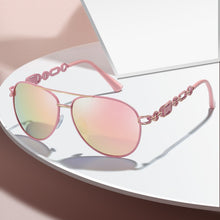 Load image into Gallery viewer, Brand Design Women Polarized Sunglasses Vintage Metal Hollow Driving Sun Glasses UV400 Shades Eyewear gafas de sol mujer