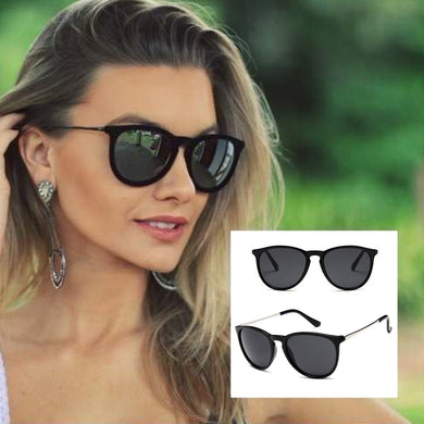 Brand Designer Cat Eye Round Sunglasses Women Retro Shades Classic Female Sun Glasses Vintage Driving Oculos De Sol Feminino