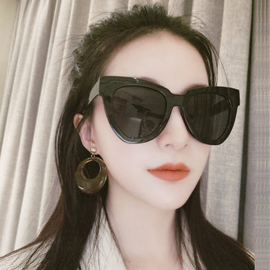 Brand Designer Large Frame Cat Eye Sunglasses Women  Gradient Sun Glasses Retro Cat Eye Sunglass Oculos De Sol Gafas UV400