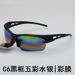 Brand Designer Polarized Sunglasses Men for Hiking and Cycling Square Frame Male Sun Glasses Fishing Driving UV400