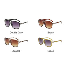 Load image into Gallery viewer, Brand Designer Oversized Sunglasses Women Square Frame Sun Glasses Male Female Gradient Mirror Driving Oculos De Sol