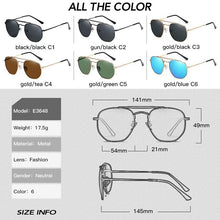 Load image into Gallery viewer, Brand Designer Pilot Sunglasses Women Men  Double beam Driving Polarized Sun Glasses Fishing Eyewear UV400 oculos