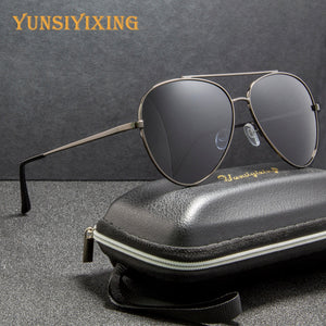Brand Designer Polarized Sunglasses Men Women Classic Metal Frame Sun Glasses Men’S Shades Eyewear Exellent Quallity