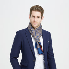 Load image into Gallery viewer, Brand Designer Silk Scarf Business Men Scarf Shawl Retro Double-sided Winter Scarf  Scarf Bufanda De Los Hombres