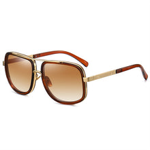 Load image into Gallery viewer, Brand Designer Square Vintage Sunglasses Men Retro Gradient Sun Glasses Male Metal Frame Eyewear Driving Oculos De Sol