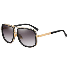 Load image into Gallery viewer, Brand Designer Square Vintage Sunglasses Men Retro Gradient Sun Glasses Male Metal Frame Eyewear Driving Oculos De Sol