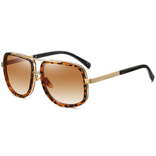 Load image into Gallery viewer, Brand Designer Square Vintage Sunglasses Men Retro Gradient Sun Glasses Male Metal Frame Eyewear Driving Oculos De Sol