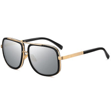 Load image into Gallery viewer, Brand Designer Square Vintage Sunglasses Men Retro Gradient Sun Glasses Male Metal Frame Eyewear Driving Oculos De Sol