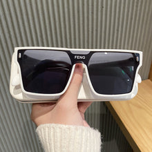 Load image into Gallery viewer, Brand Designer Sunglasses Women Summer Large frame  Square Shades Sun Glasses Green Vintage Eyeglasses Oculos