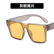 Load image into Gallery viewer, Brand Designer Sunglasses Women Summer Large frame  Square Shades Sun Glasses Green Vintage Eyeglasses Oculos