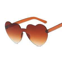 Load image into Gallery viewer, Brand Designer Vintage Sunglass Love Heart Sunglasses Women Cute Sexy Retro Cat Eye Vintage SunGlasses Female