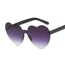 Load image into Gallery viewer, Brand Designer Vintage Sunglass Love Heart Sunglasses Women Cute Sexy Retro Cat Eye Vintage SunGlasses Female