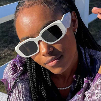 Brand Designer Women Sunglasses 2023 Vintage Ladies Irregular Square Sun Glasses Men Women UV Protection Outdoor Shades Eyewear