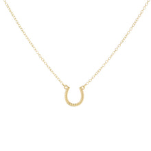 Load image into Gallery viewer, Brand Fashion Gold Silver Horseshoe Necklace Women Jewelry U Shaped Horse Hoof Pendant Necklaces Lobster Clasp Chain Necklaces