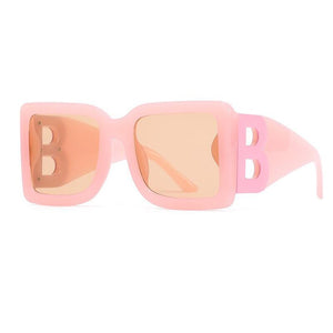 Brand Green Sunglasses Women 2023  Overszied Sunglasses For Men Large Big Frame Square Glasses UV400 Brown Oculos